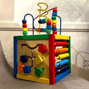 Play 22 Baby/Toddler Activity Cube and Shape Sorter